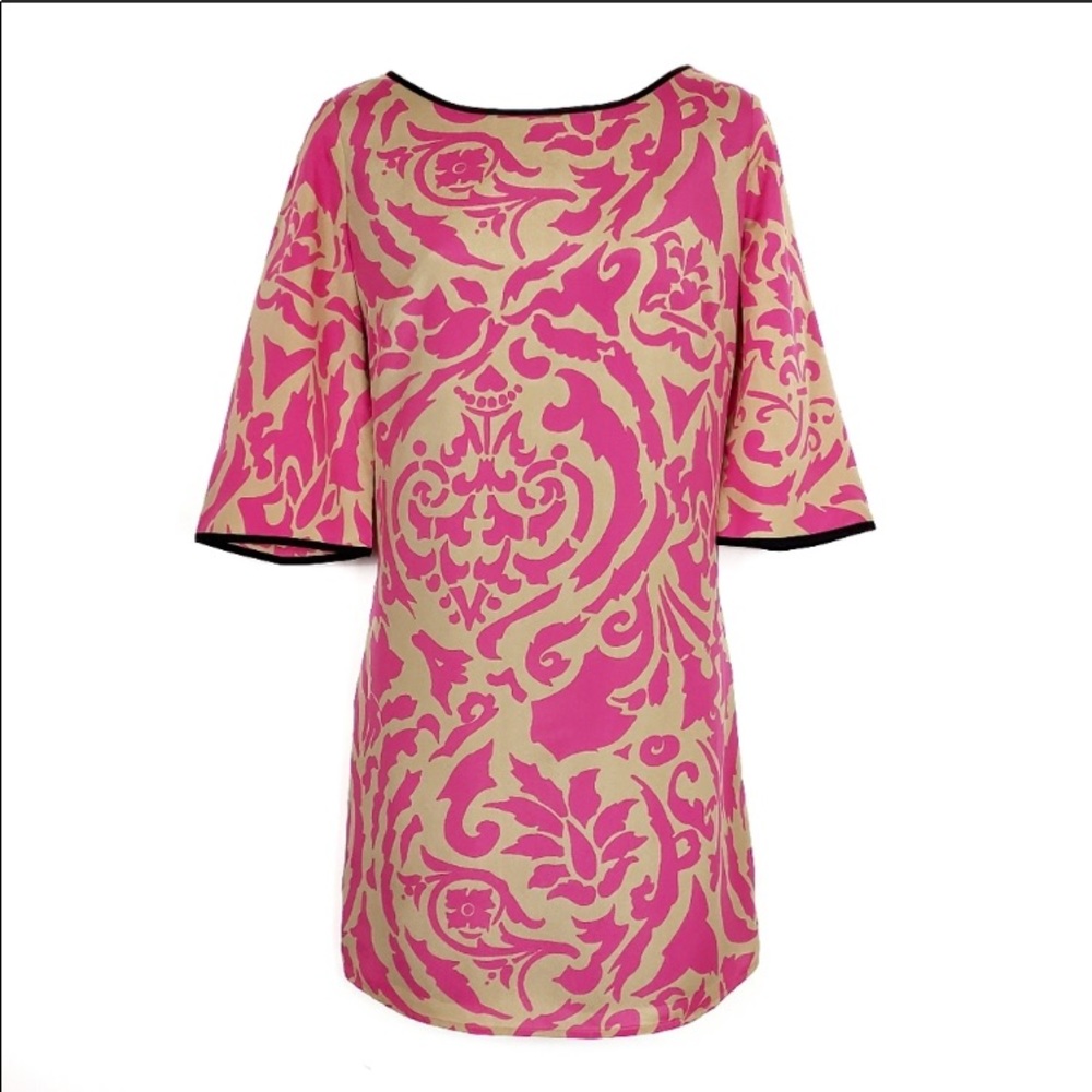 ANN TAYLOR Floral Print Shift Kimono Dress 4